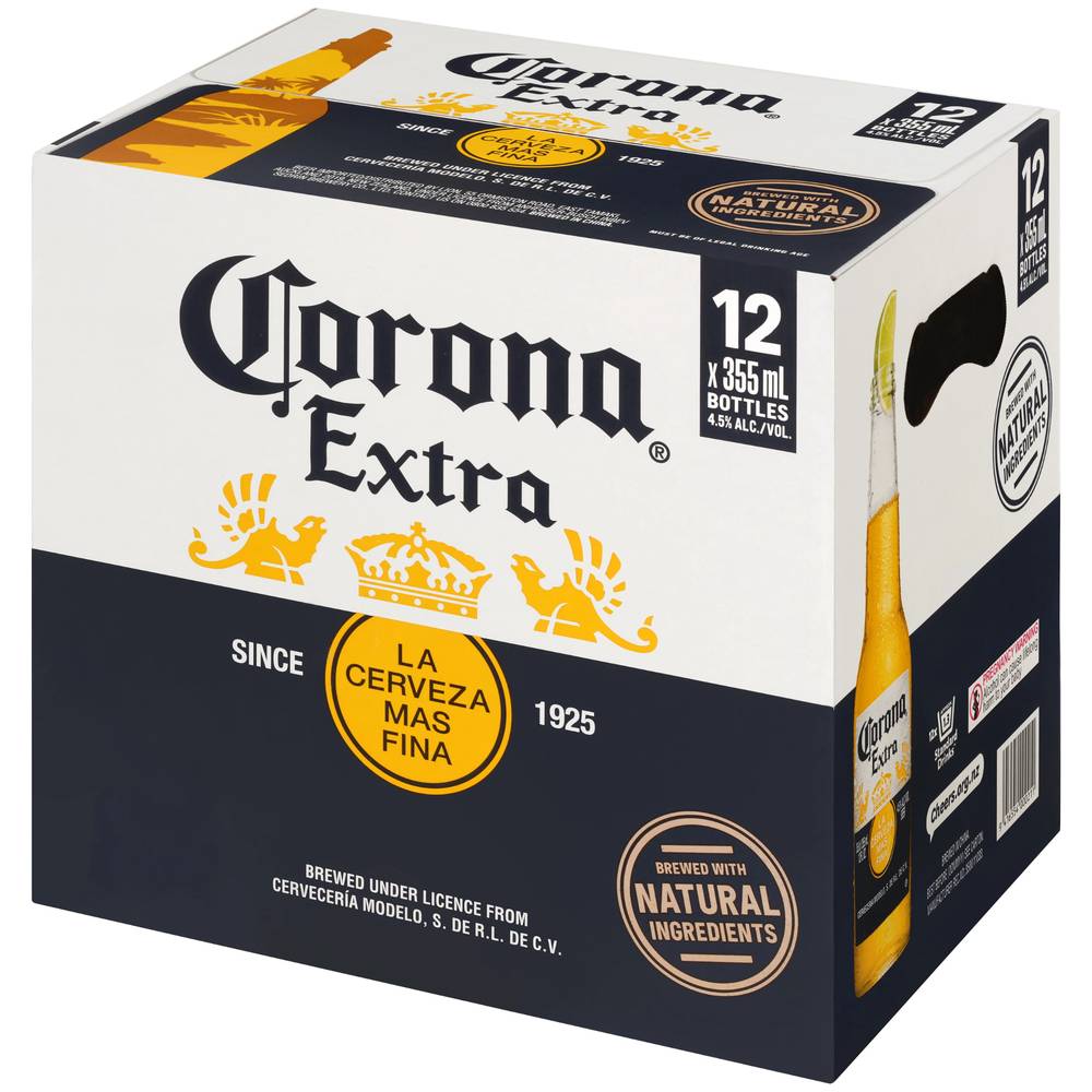 Corona Extra 12Pk Bottle 355mL X 12 Pack