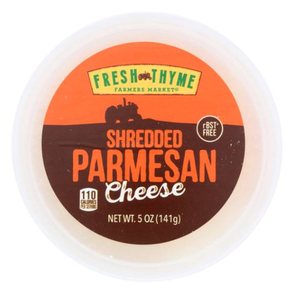 Fresh Thyme Shredded Parmesan Cheese