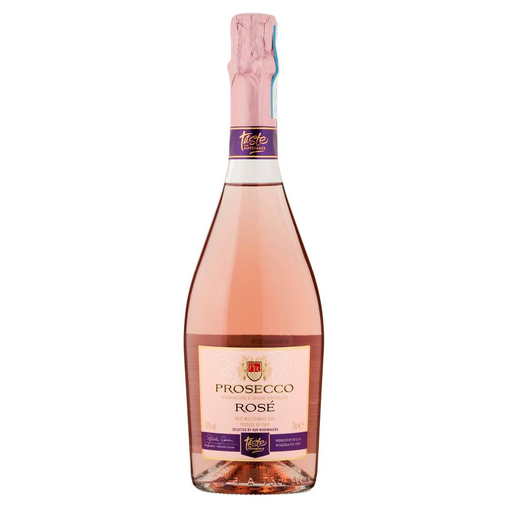 SAVE £2.00 Sainsbury's Prosecco Rose,  Taste the Difference 75cl ABV- 11.5%