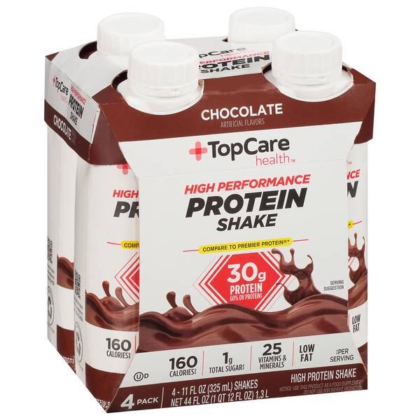 Topcare Protein Shake Chocolate (4 ca)