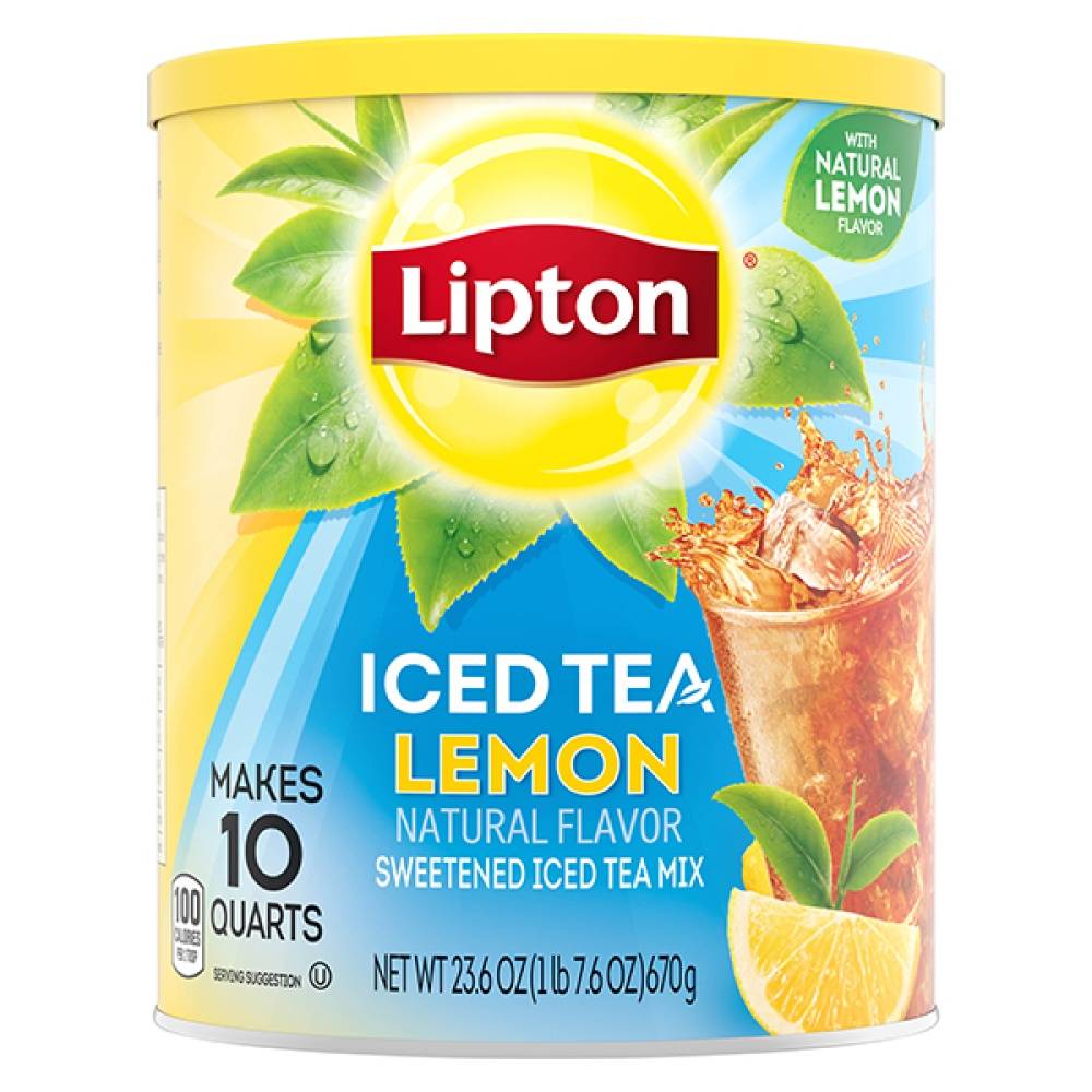 Lipton Lemon Iced Tea Mix (1.48 lbs)