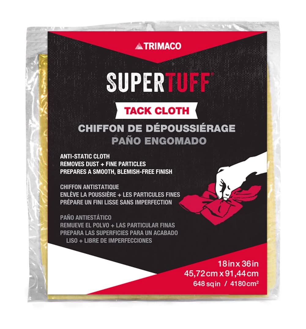 Supertuff 36 In. W X 18 In. L White Cotton Tack Cloth