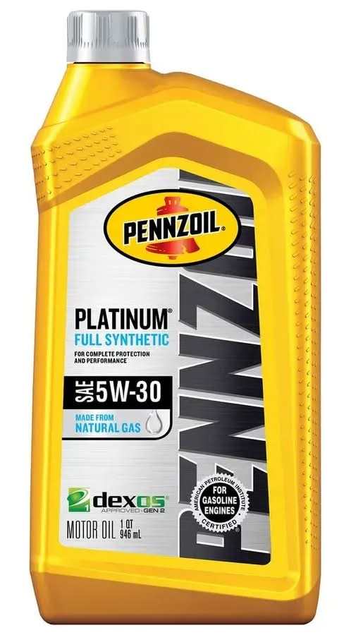 Pennzoil Platinum Full Synthetic 5W30 Motor Oil