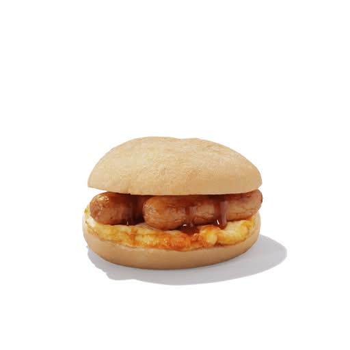 Sausage and Omelette Breakfast Roll