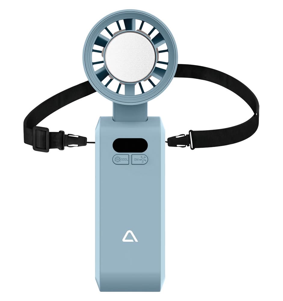 Ambiano Blue Portable Ice Fan