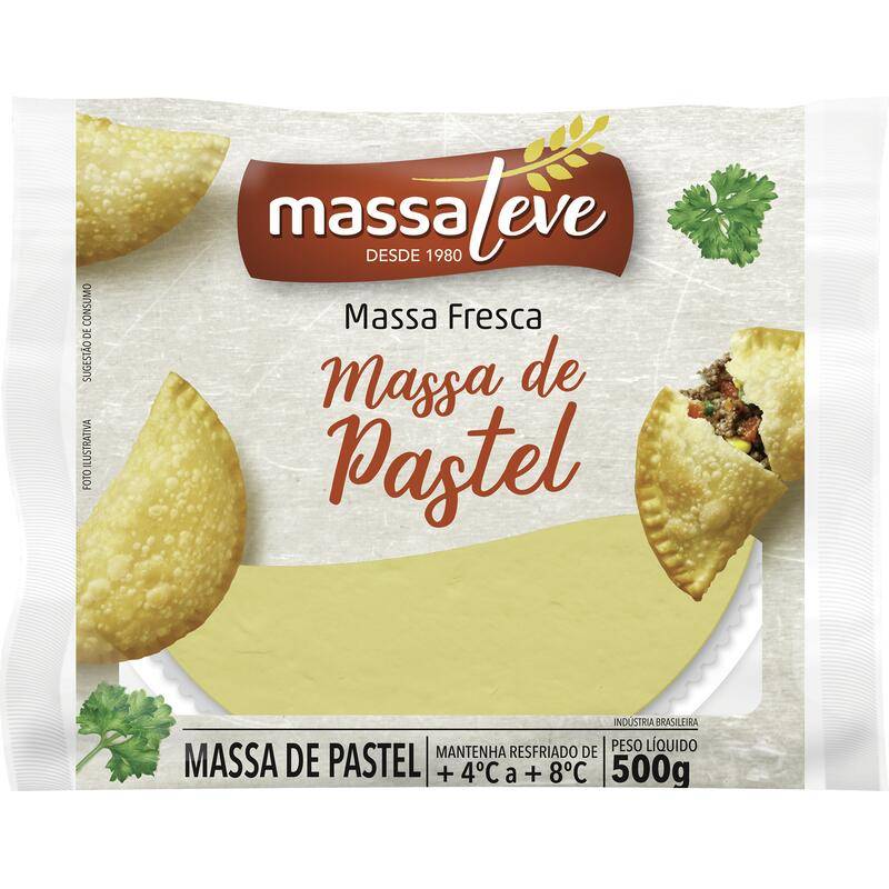 Massa leve massa fresca para pastel (500 g)