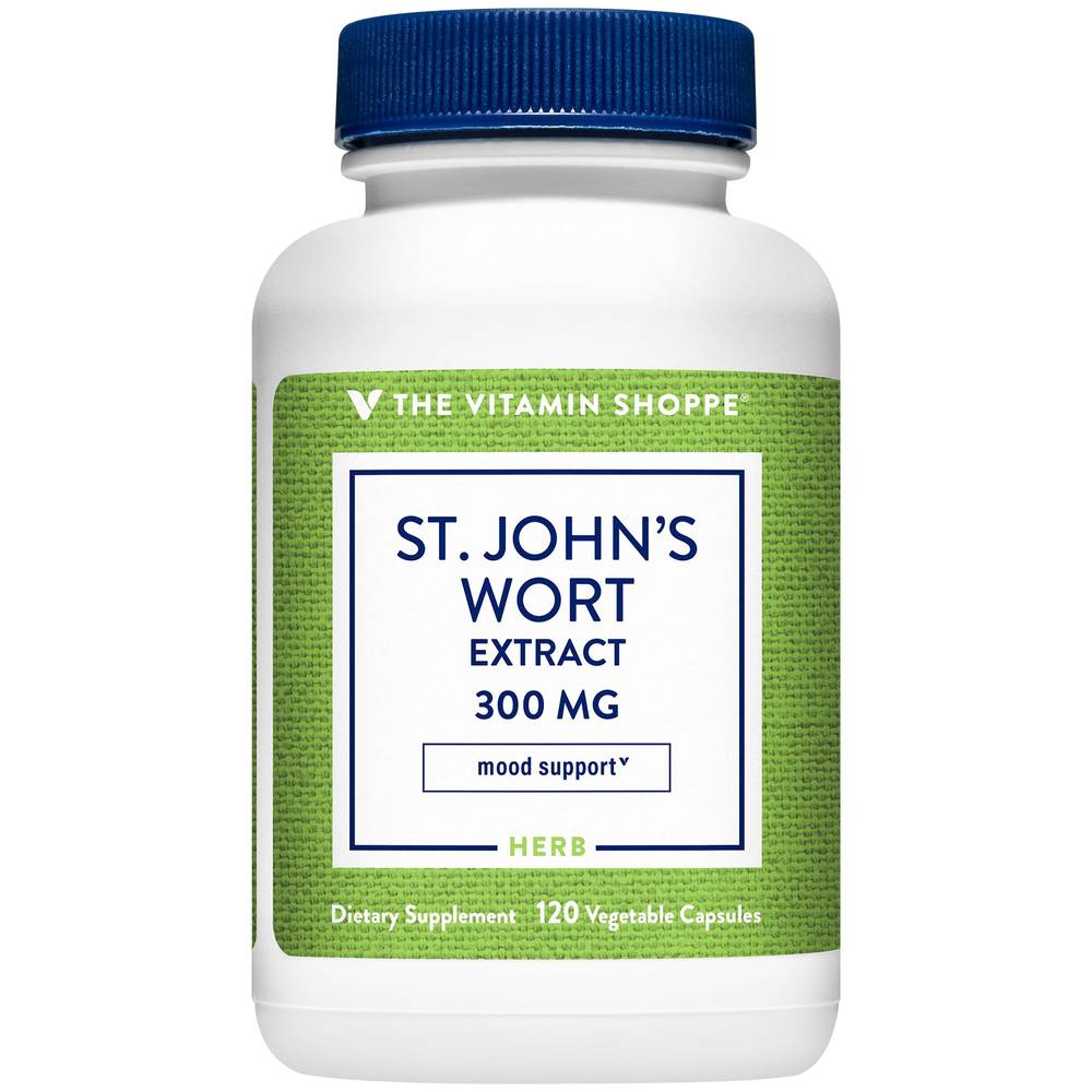 The Vitamin Shoppe St. John's Wort Extract For Mood Support Capsules