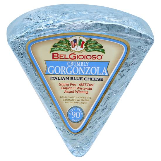 Belgioioso Crumbly Gorgonzola Italian Blue Cheese (8 oz)