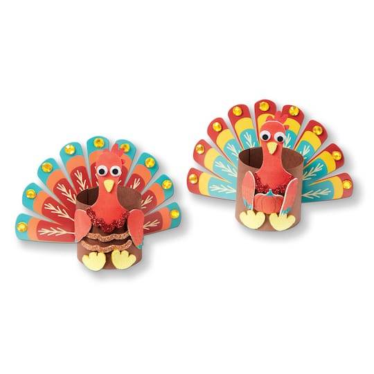 Creatology Thanksgiving Turkey Character Kit, Assorted