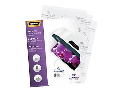 Fellowes Imagelast Premium Thermal Laminating Pouches (letter size)