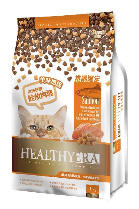 福壽健康紀元挑嘴貓專用配方-鮭魚口味1kg <1Kg公斤 x 1 x 1Bag包>