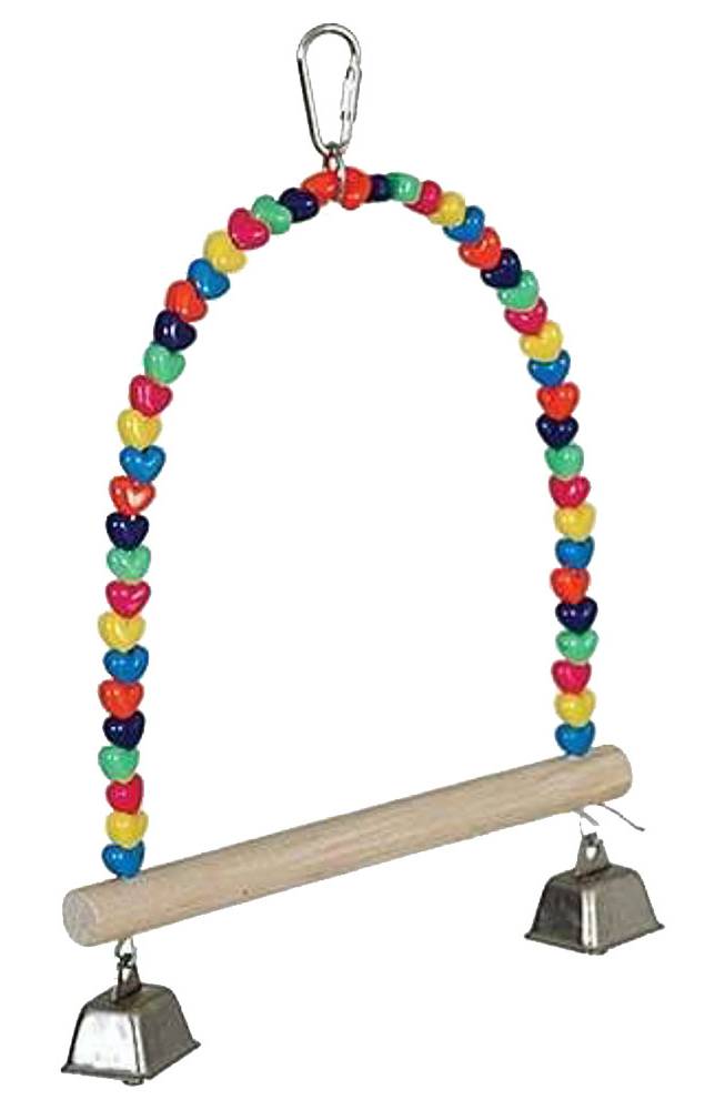 Caitec Corporation Paradise Parakeet Bird Swing, Multicolor (5.23 lbs)
