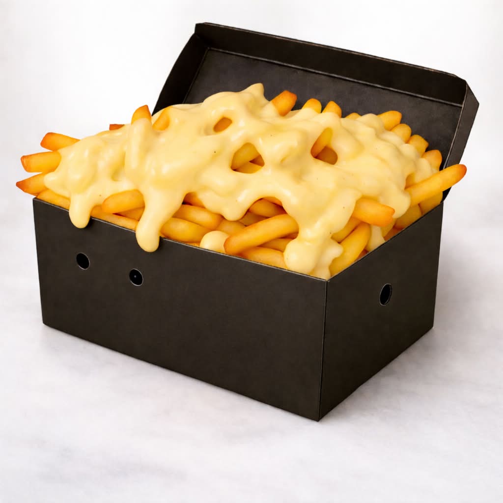 Frites sauce fromagère 🍟🥡