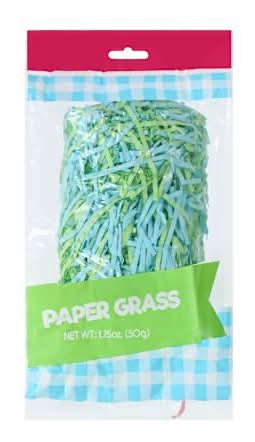 Easter Paper Grass 1.75oz Blue/Green