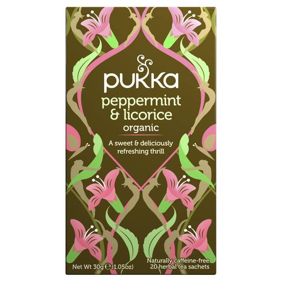 Pukka Peppermint & Liquorice Tea 30g (20 pack)