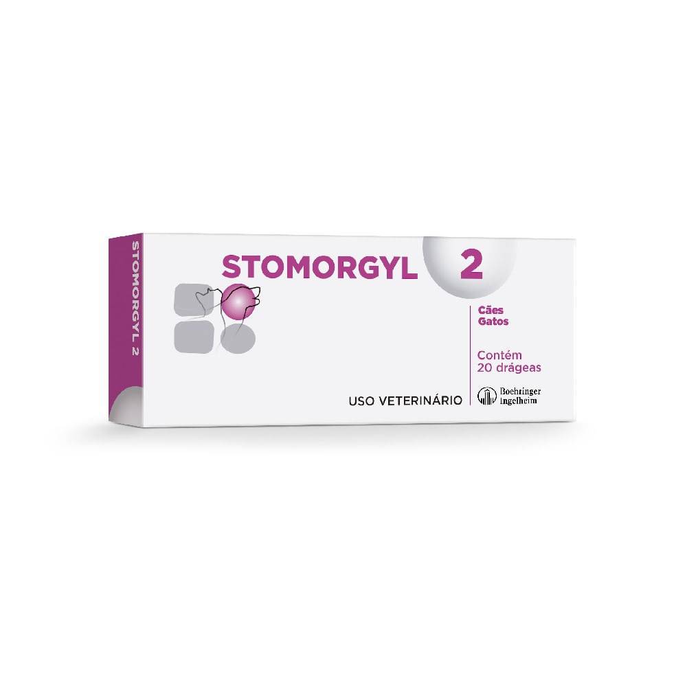 Merial antibiótico stomorgyl 2 (20 comprimidos)