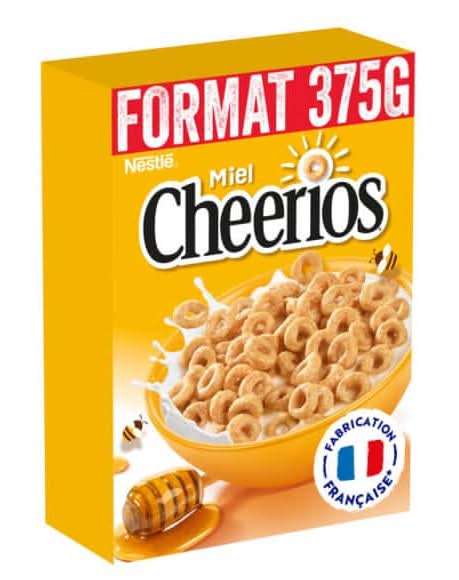 Cheerios - Céréales, miel (375g)