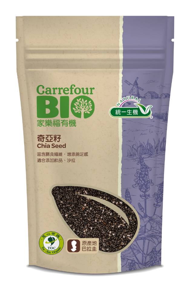 家樂福有機奇亞籽200g <200g克 x 1 x 1PACK包>