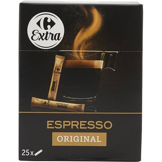 Carrefour Extra - Sticks de café espresso original (50 g)