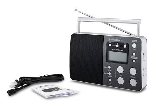 RadioShack · Radio digital gris