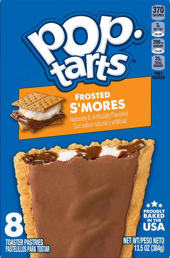 Pop-Tarts Frosted S'mores Toaster Pastries (chocolate)