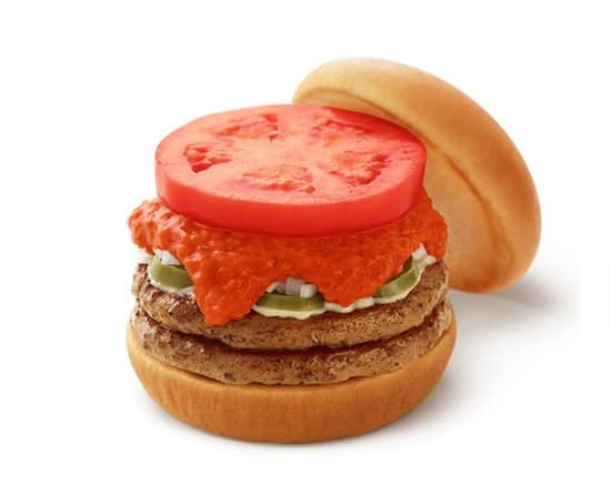 【辛】スパイシーダブルモスバーガー