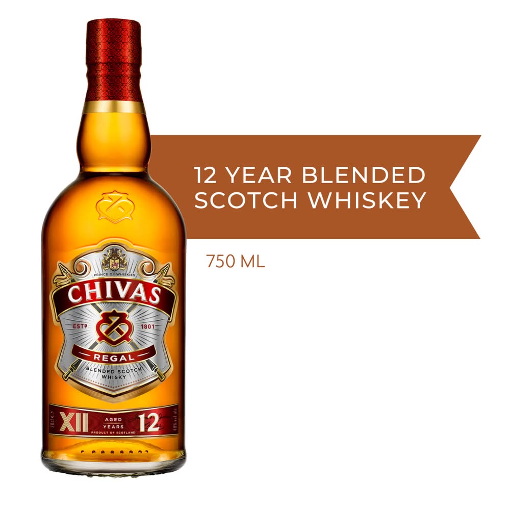 Chivas Regal Blended Scotch Whisky (750 ml)