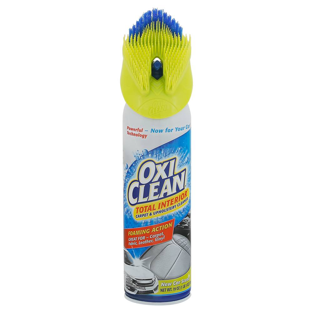 Oxiclean Total Interior New Car Scent Carpet & Upholstery Cleaner