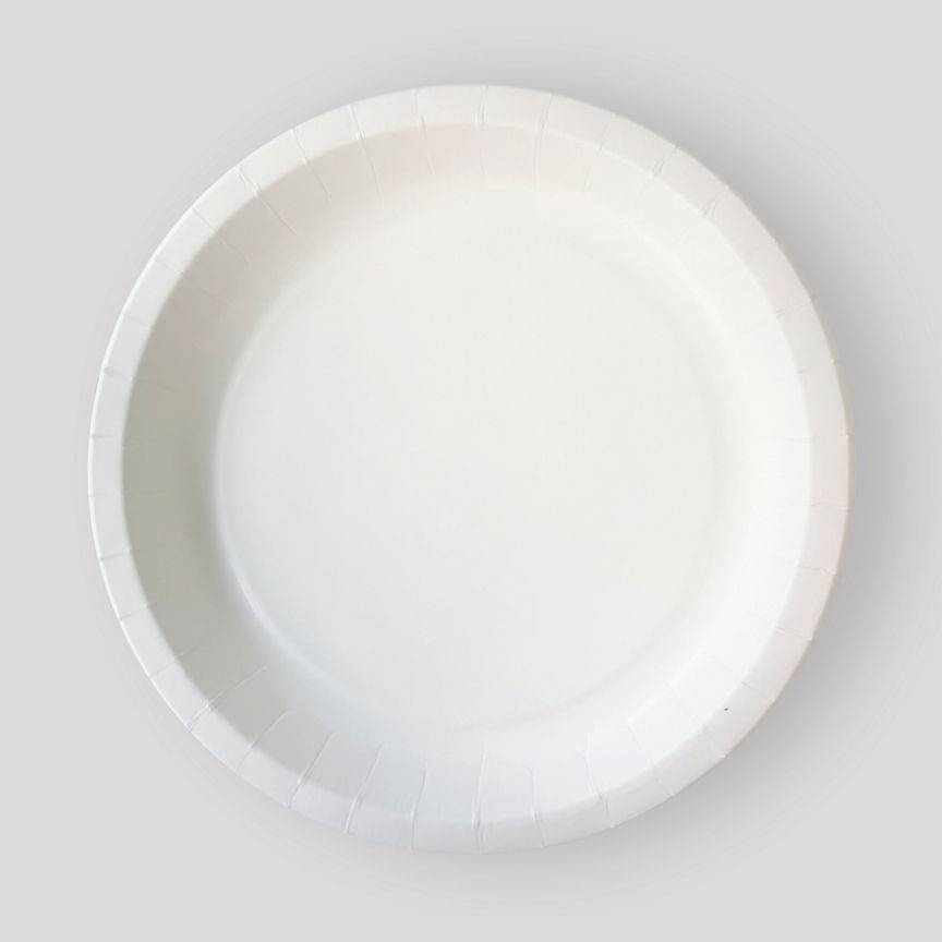 George Home White Paper Plates