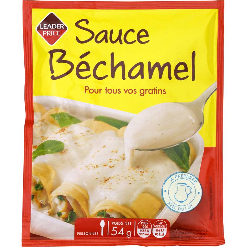 Leader Price - Sauce béchamel (54g)