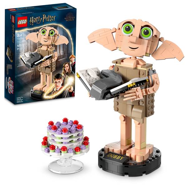 Lego Harry Potter Dobby the House-Elf Build and Display Set