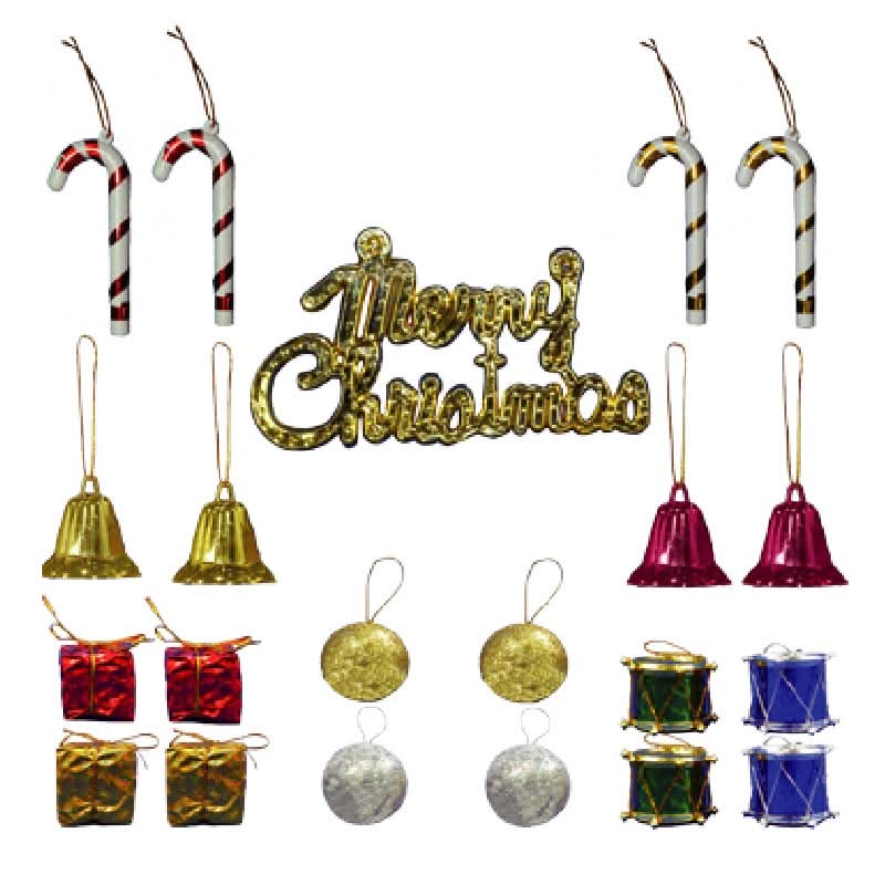 21入聖誕飾品超值組合包 <1PC個 x 1 x 1PC個>