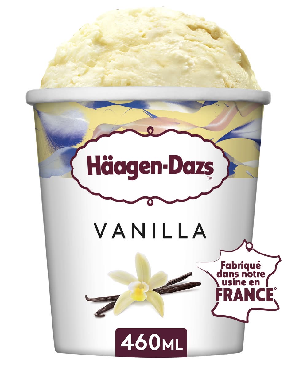 Häagen-Dazs - Crème glacée, vanille (460ml)