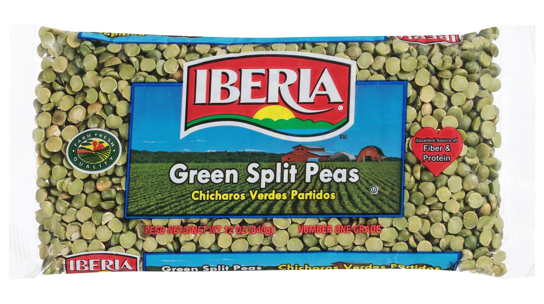 Iberia Green Split Peas (12 oz)