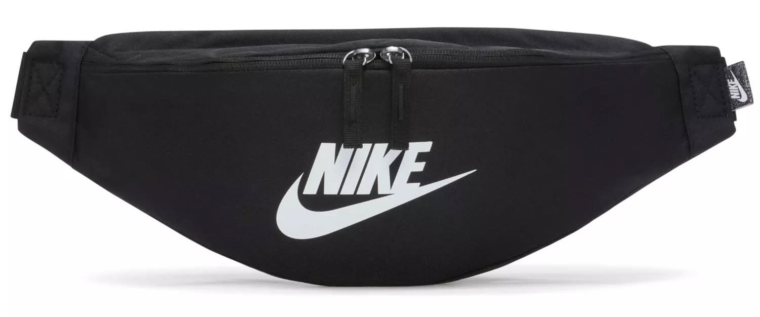 Nike Heritage Belt Bag - 13L (Black One Size)