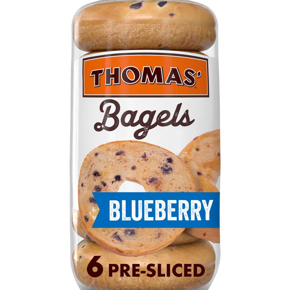 Thomas' Blueberry Bagels (6 ct) (1.25 lbs, 6 ct)