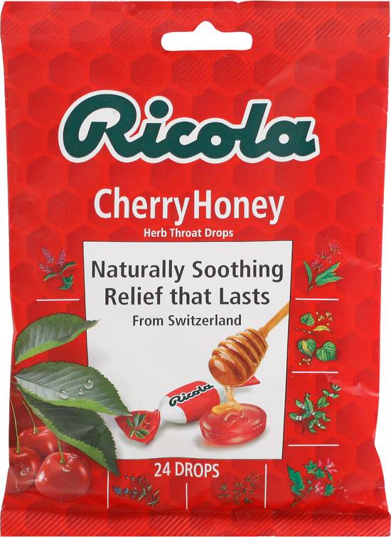 Ricola Cherry Honey Herb Throat Drops (24 ct)