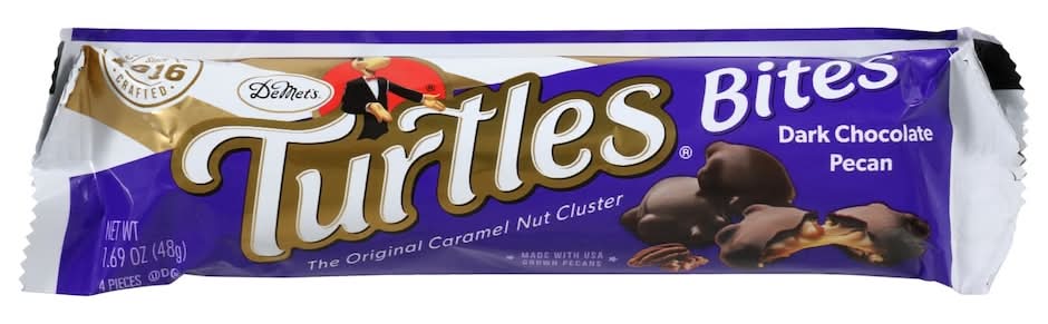Turtles Dark Chocolate Bites, Pecan (1.69 oz, 4 ct)