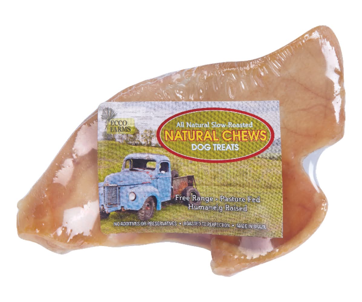 Ultra Chewy Natural Pig Ear Treats For Dogs 1 Pk