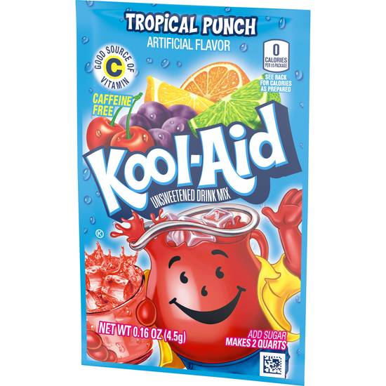 Kool-Aid Tropical Punch Unsweetened Drink Mix (0.16 oz)