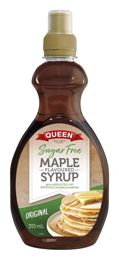 Queen Sugar Free Syrup, Maple (355mL)