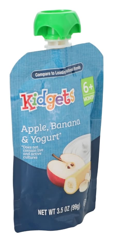 Kidgets Apple Berries and Yogurt packs 12m+ (3.5 oz)