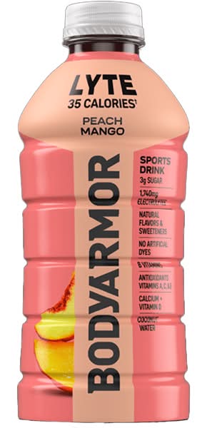 BODYARMOR Lyte Peach Mango 28oz
