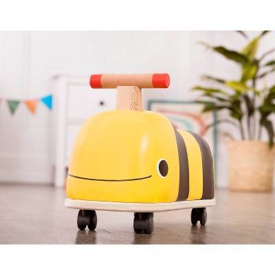 B. toys Wooden Bee Ride on