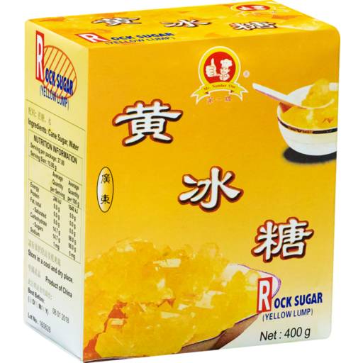 Mr Number One Rock Sugar Yellow Lump 400g