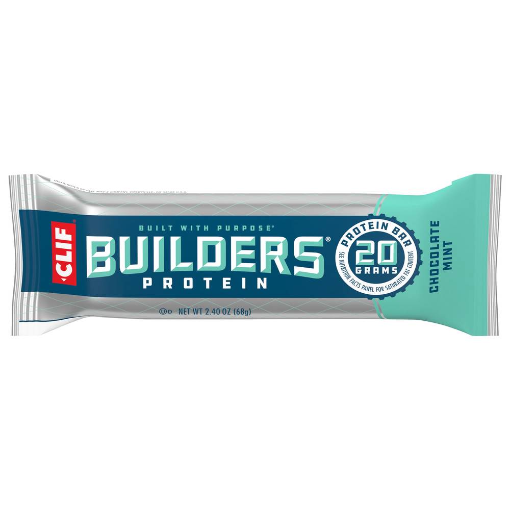 Clif Builders Protein Bar, Chocolate Mint (2.4 oz)