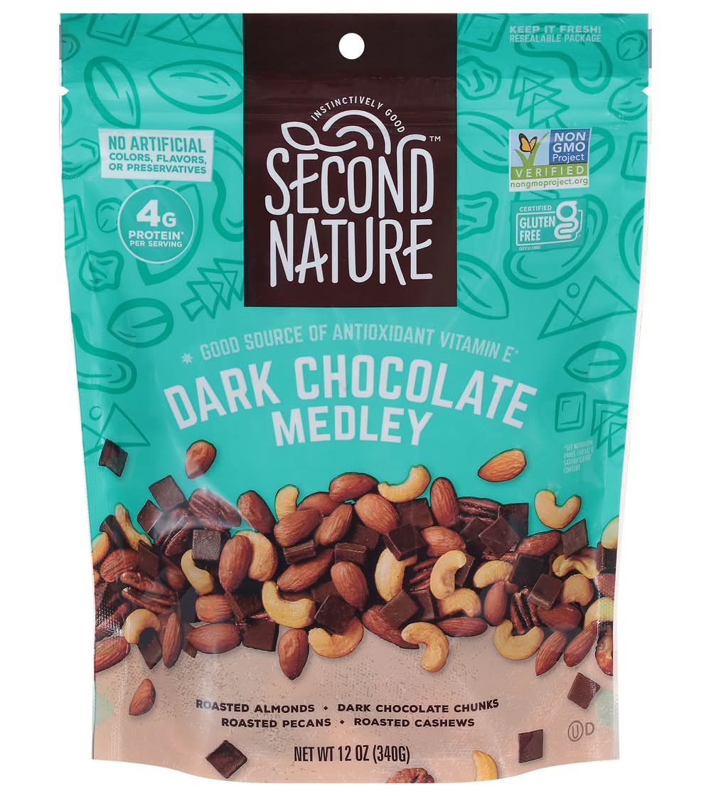 Second Nature Dark Chocolate Medley (12 oz)