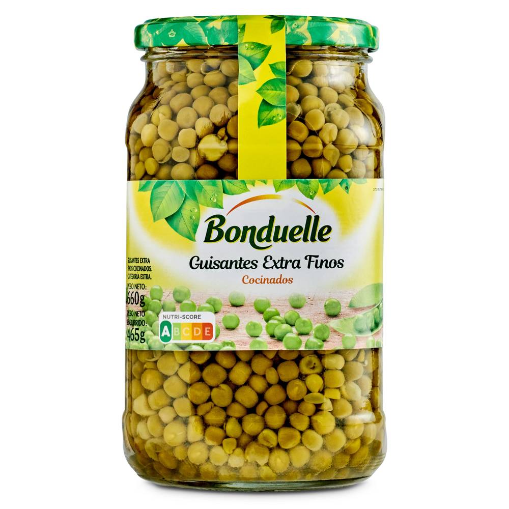 Guisantes Extra Finos Bonduelle Frasco 465 G