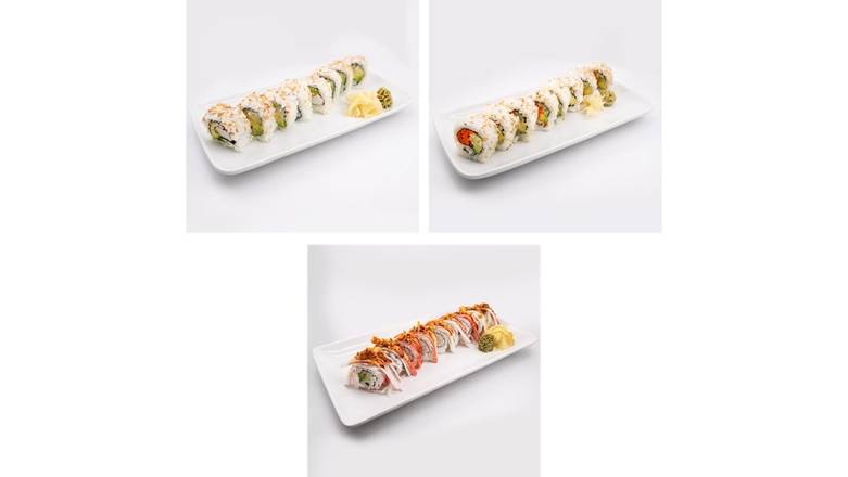 1 Classic Roll, 2 Specialty Rolls