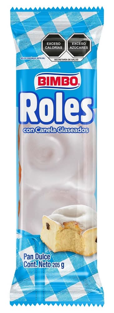 Bimbo · Roles con canela glaseados (205 g)